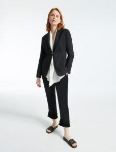 Tailleur Pantalone lino Weekend MaxMara Torino in Crocetta